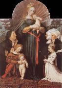 HOLBEIN, Hans the Younger Damstadt Madonna Spain oil painting artist